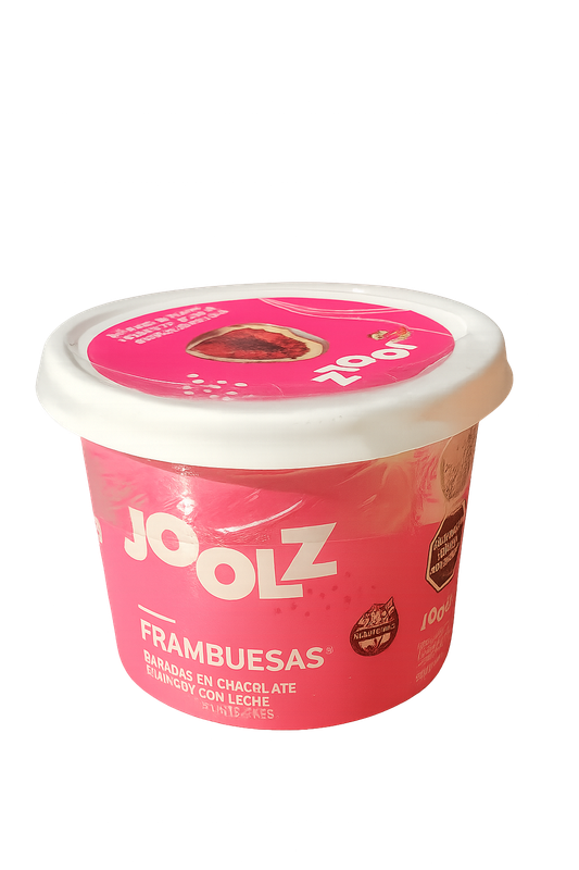 Frambuesas bañadas Joolz