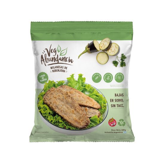 MILA BERENJENA VegAbundancia x480gr