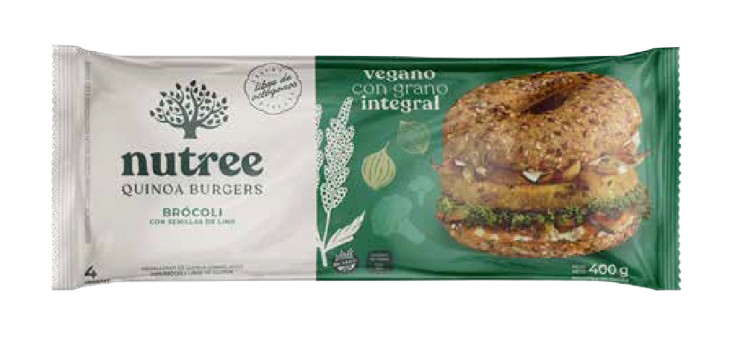 QUINOA CON BROCOLI Y SEMILLAS DE LINO Nutree x4uni