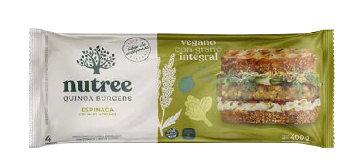 QUINOA CON ESPINACA Y NUEZ MOSCADA Nutree x4uni