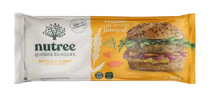 QUINOA CON BATATA & CURRY Y SÉSAMO NEGRO Nutree x4uni