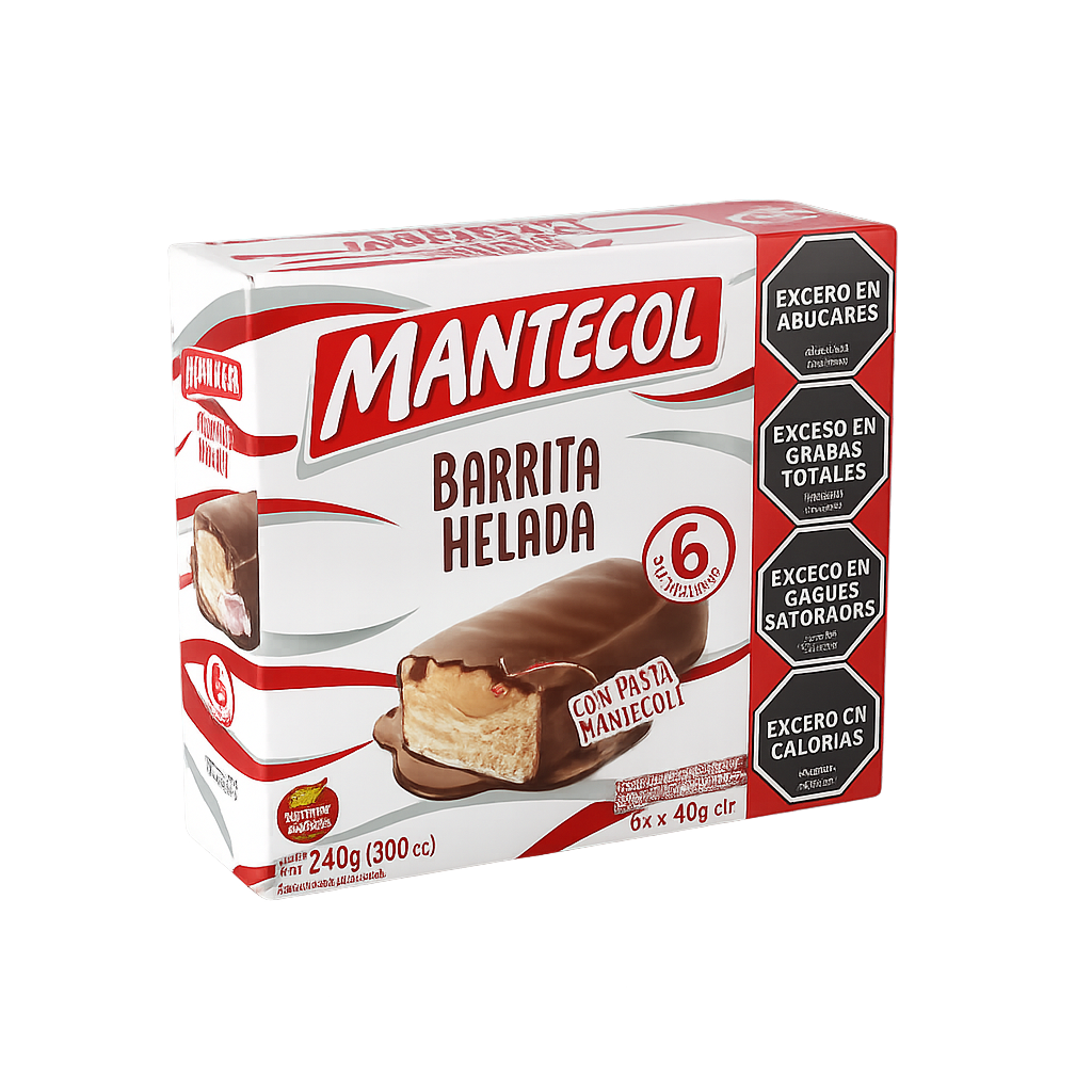 BARRITA HELADA MANTECOL X6uni Georgalos