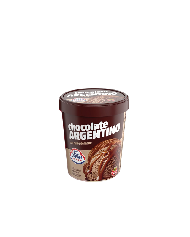 PINTA CHOCOLATE ARGENTO CON DULCE DE LECHE x270gr Ice Cream