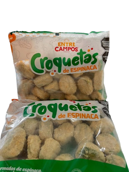 CROQUETAS DE ESPINACA x500gr Calisa