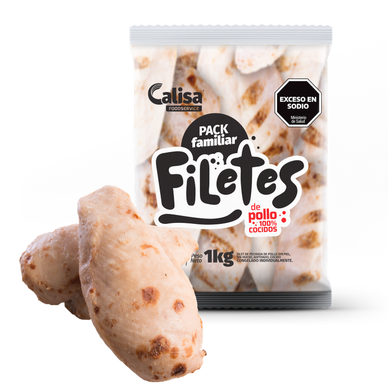 PECHUGA DE POLLO SIN PIEL x1kg Calisa