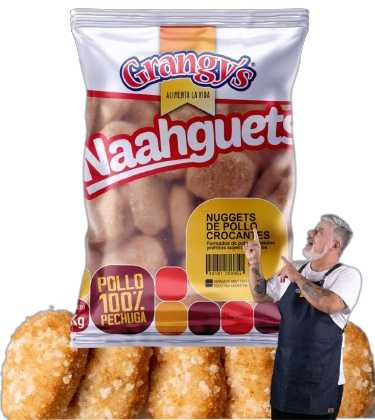 NAAHGUETS POLLO CROCANTES Grangys x1kg 