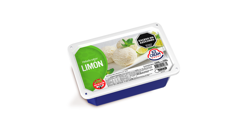 BANDEJA DE LIMÓN ICE CREAM x1lts