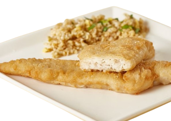 MILANESA DE MERLUZA CROCANTE (Filet rebozado) A LAS FINAS HIERbas x6kg Pop