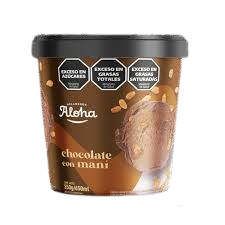 POTE CHOCOLATE Y MANÍ Aloha x650ml