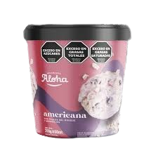 POTE AMERICANA Y FRUTOS DE BOSQUE CON MERENGUE Aloha x650ml
