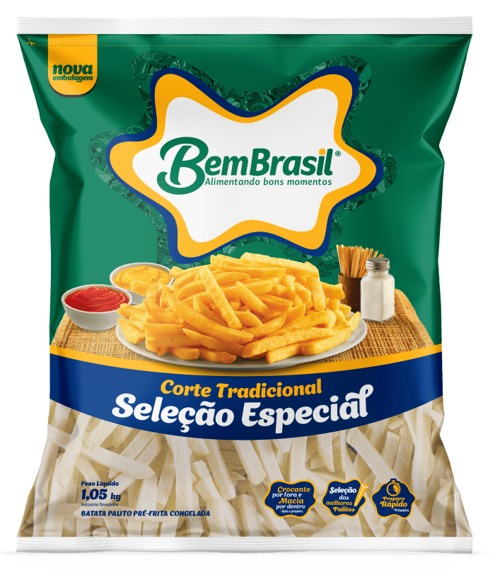 PAPAS BASTÓN BemBrasil x2.5kg