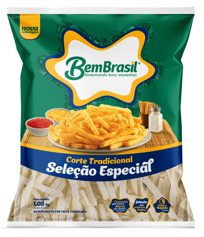 PAPAS BASTÓN BemBrasil x2.5kg