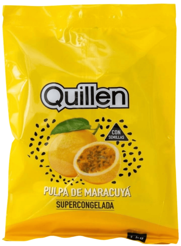 Pulpa Maracuyá c/semilla x400gr Quillen