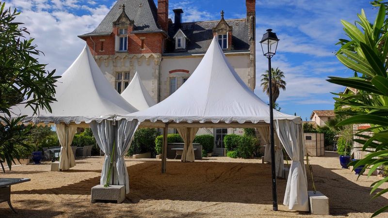 Association de pagodes surface 100m2