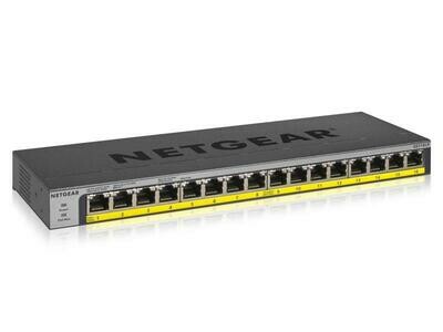 Netgear Commutateur PoE+ GS116LP 16 Port Netgear Commutateur PoE+ GS116LP 16 Port