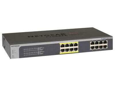 Netgear Commutateur PoE JGS516PE 16 Port Netgear Commutateur PoE JGS516PE 16 Port