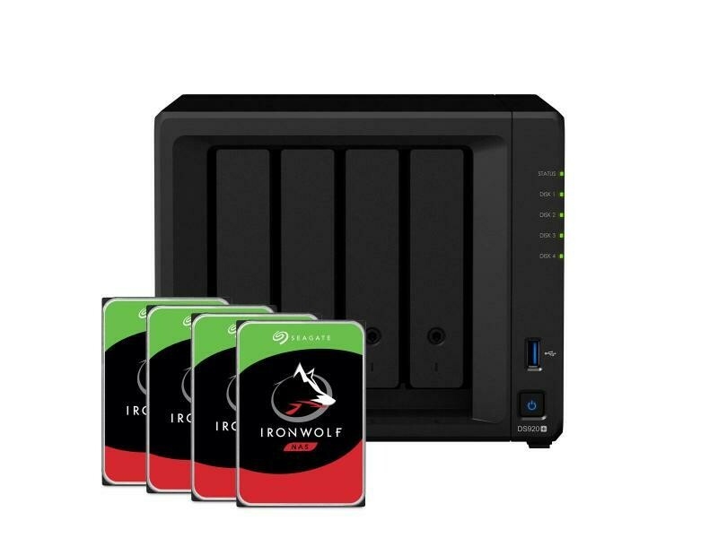 Synology NAS DiskStation DS920+ 4-bay 8 TB Synology NAS DiskStation DS920+ 4-bay 8 TB