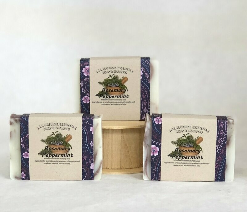 ROSEMARY PEPPERMINT SOAP & SHAMPOO
