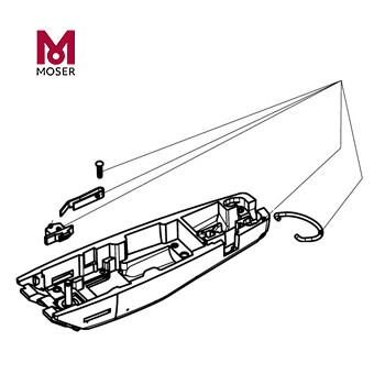 CARCASA INFERIOR MOSER 1230 PRIMAT
