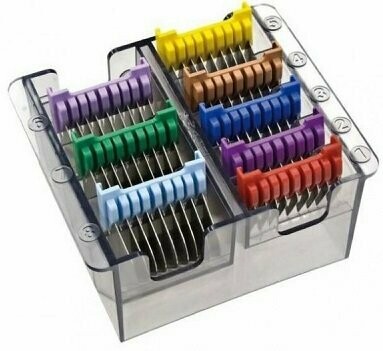 PACK PEINES MOSER UNIVERSAL METAL COLOR + CAJON