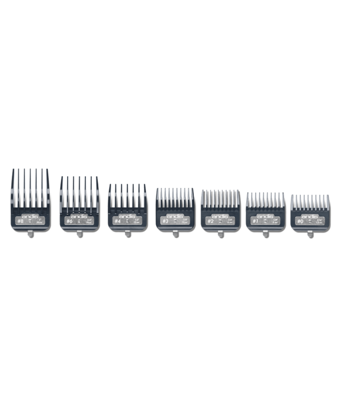 PACK 7 PEINES METAL PREMIUM MASTER  #33645