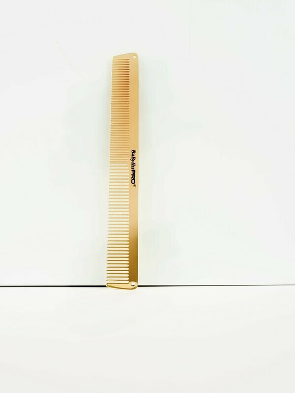 PEINE BABYLISS PRO METAL 19 cm. GOLDFX M3842E