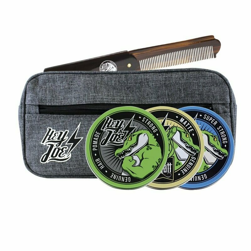 POMADE SURVIVAL KIT DELUX TRIO | Pack Cuidado y Estilo Cabello