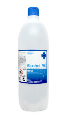 ALCOHOL ETILICO SANITARIO 96 GRADOS 1 LITRO