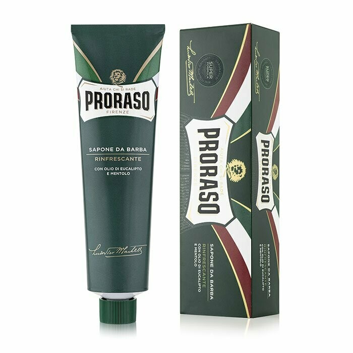 TUBO CREMA AFEITAR PRORASO EUCALIPTO 150ML.