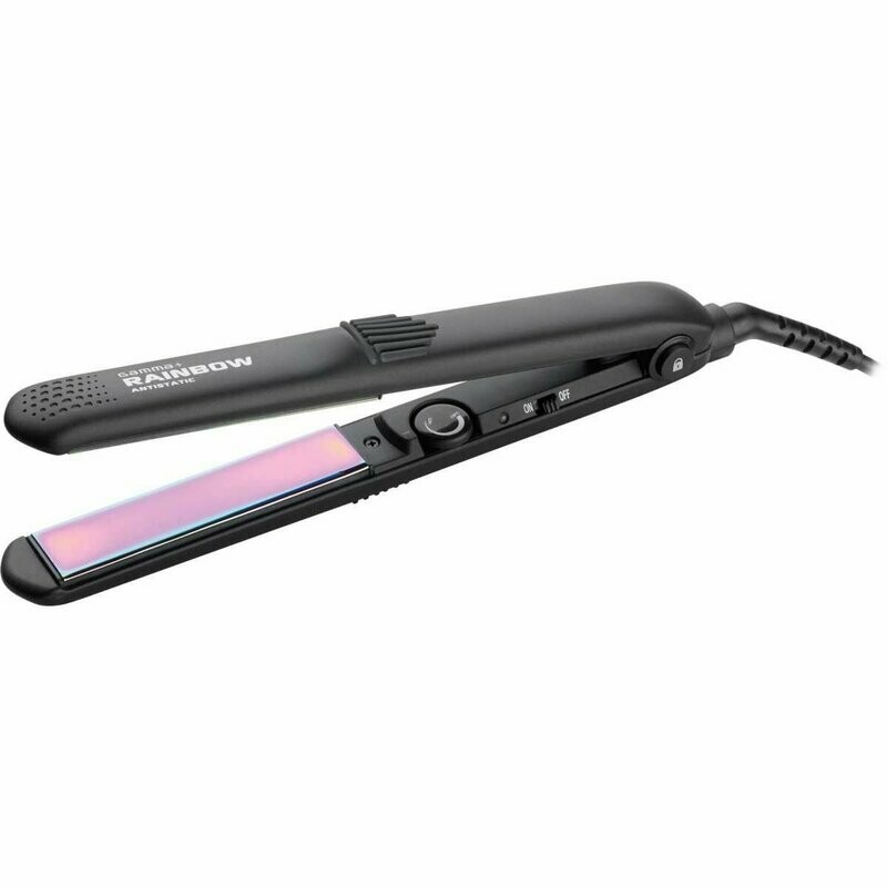 PLANCHA DE PELO GAMMA PIU RAIMBOW NEGRO