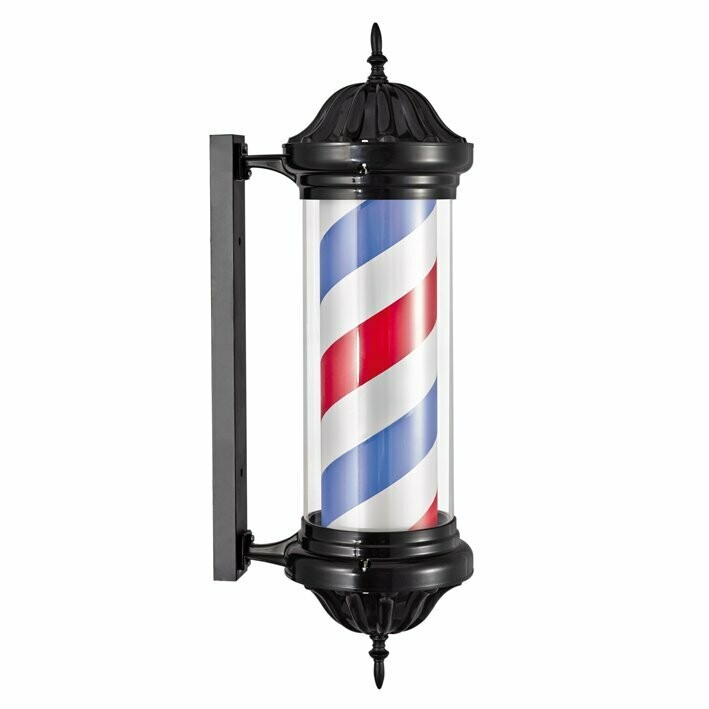BARBER POLE 67 X 24 X 31 EXTERIOR NEGRO