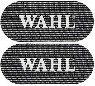 2 PINZAS DE PELO WAHL NEGROS - HAIR GRIPPERS BLACK WAHL