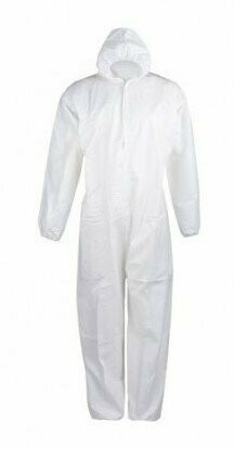 BUZO POLIPROPILENO DESECHABLE BLANCO TALLA M