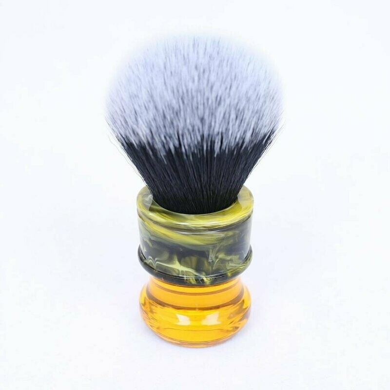 BROCHA  AFEITAR FIBRA SINTETICA  24 MANGO RESINA