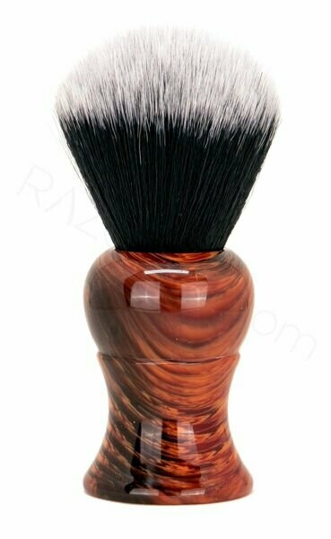 BROCHA  AFEITAR FIBRA SINTETICA  24 MANGO RESINA