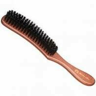 CEPILLO BARBERO LIMPIEZA ROPA MADERA QUITAPELOS