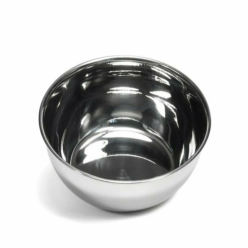 BOL DE AFEITADO OMEGA ACERO INOXIDABLE