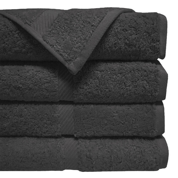PACK 12 TOALLA NEGRA RESISTENTE LEJIA 40X80