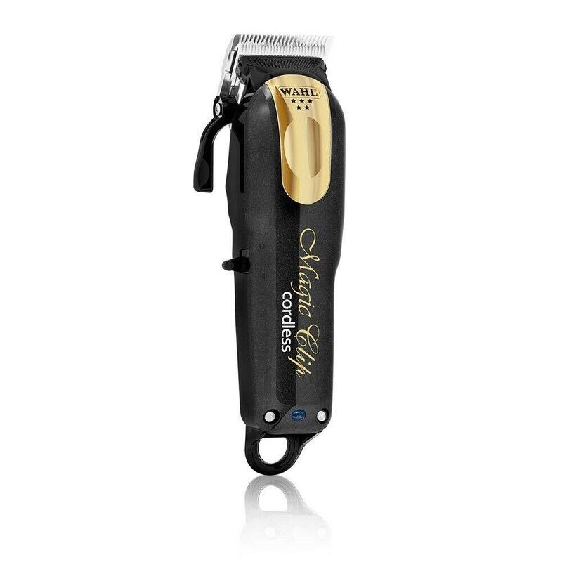 MAQUINA WAHL MAGIC CLIP CORDLESS BLACK GOLD EDITION