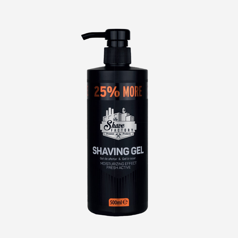 GEL TRANSPARENTE AFEITADO SHAVE FACTORY blue 500 ml.