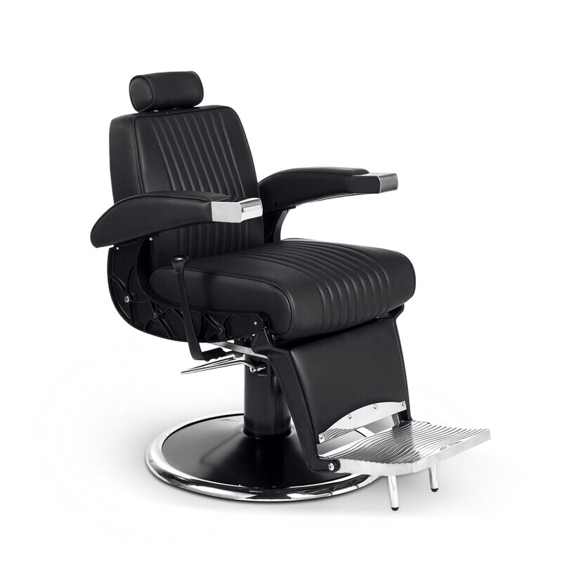 SILLON BARBERIA BLACK NEGRO BOMBA 300 KG