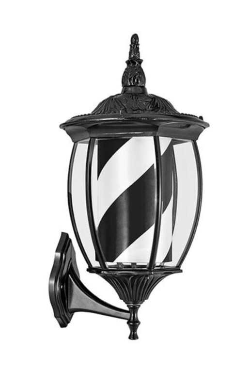 BARBER POLE FAROL VINTAGE 58 CM 