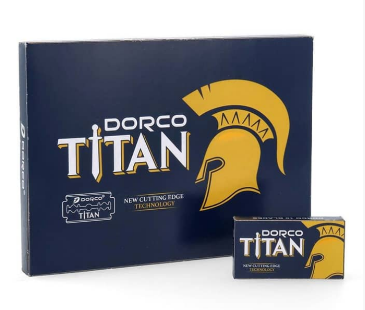 CAJA 100 CUCHILLAS DE AFEITAR DORCO TITAN