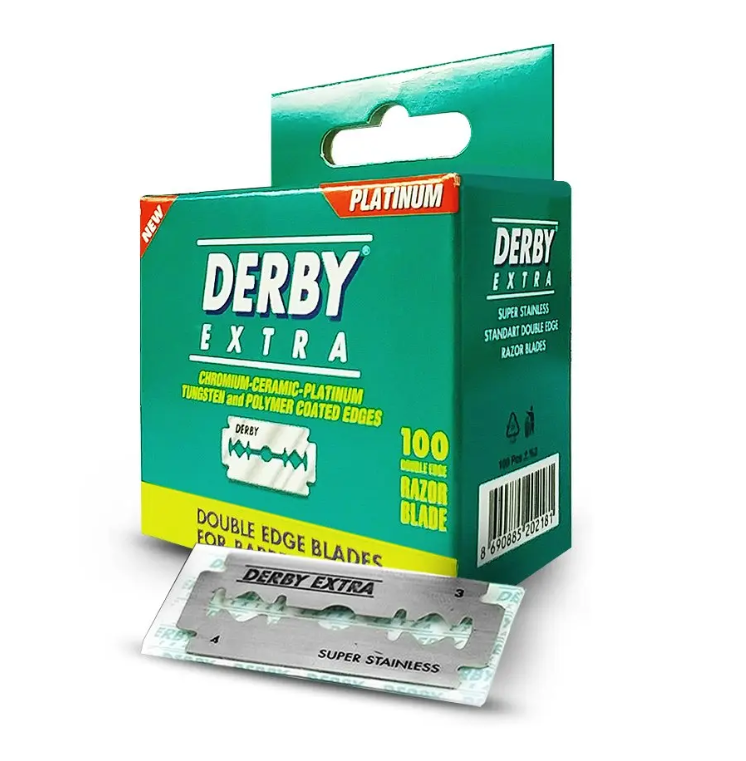 CUCHILLAS DERBY EXTRA PROFESIONAL 100 HOJAS ENTERAS SLIM BOX