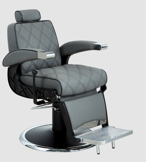 SILLON BARBERIA BLACK GRIS BOMBA 300 KG