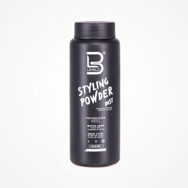 STYLING POWDER L3VEL3 · STRONG HOLD 30 GRAMOS