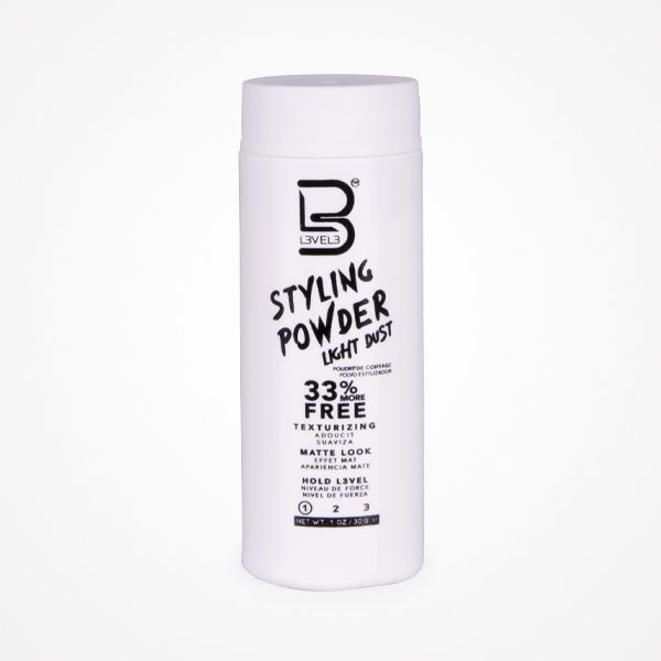 STYLING POWDER L3VEL3 · LIGHT DUST 30 GRAMOS