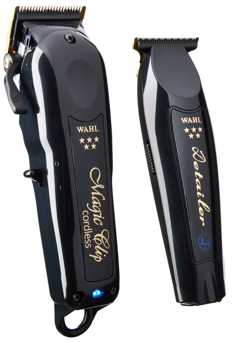 COMBO MAQUINA WAHL MAGIC CLIP NEGRA Cordless Barber Combo™ - LIMITED EDITION