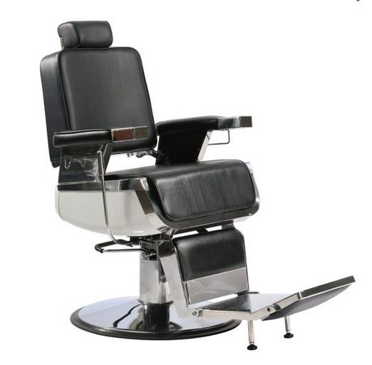 SILLON BARBERIA VINTAGE NEGRO SHC NEGRO DORADO