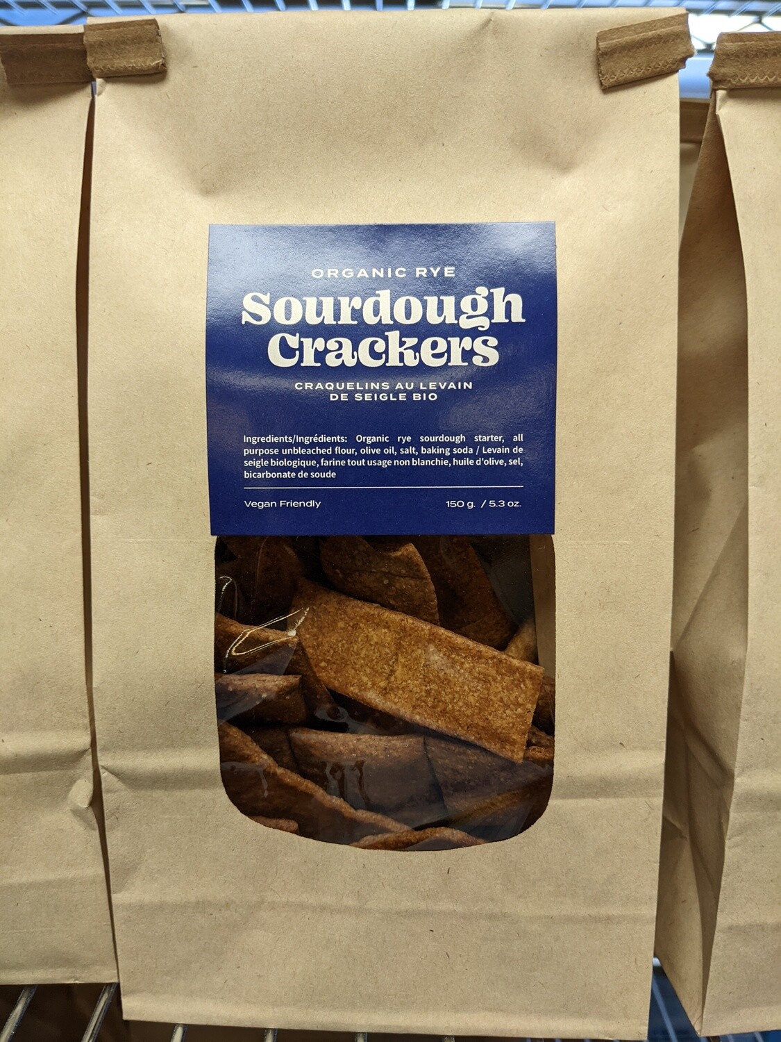 Sourdough Crackers-Rye